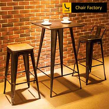Tolix Square Bar Table